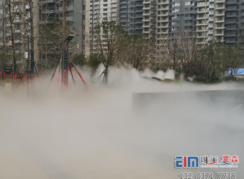 郑州雾森公司小编对于景观喷雾降温的原理 郑州雾森公司小编对于景观喷雾降温的原理