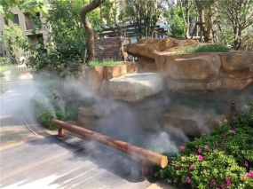 喷雾造景