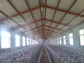 养殖厂喷雾降温消毒